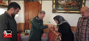 قدردانی فرمانده سپاه کربلا از مادر جهان پهلوان یزدانی
