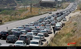 محور هزار همچنان درگیر ترافیک سنگین