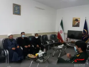 بازدید مسئول بسیج سازندگی سپاه قم از حوزه شهید عربی