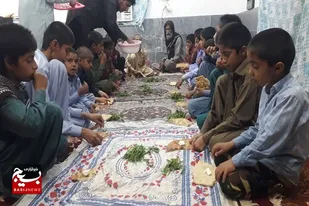 برپایی ضیافت افطاری در زاهدان