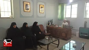 مسئول بسیج جامعه زنان سلماس با حجت&zwnj;الاسلام رضایی دیدار کرد