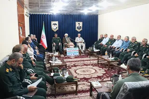 دیدار مجموعه فرماندهی سپاه جوادالائمه(ع) با امام جمعه دشتستان