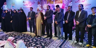 جشن تکلیف ۳۱۳ دختر کرمانشاهی برگزار شد