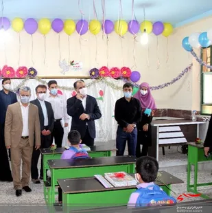 مدرسه ۱۲ کلاسه خیر ساز ویژه اتباع خارجی در دشتستان افتتاح شد
