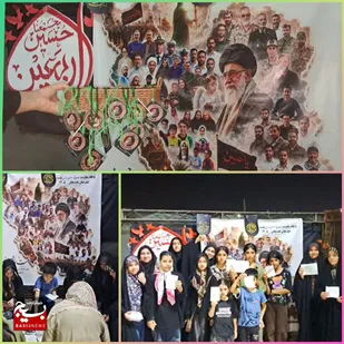 برگزاری پویش کاروان کوچک عشق جهادی و فرهنگی هندیجان در مرز شلمچه