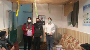 تجلیل از بسیجیان پایگاه ولایت سمنان&zwnj;