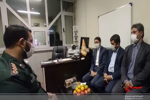 دیدار مدیرکل کمیته امداد استان همدان و فرمانده بسیج دانش آموزی لالجین