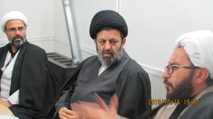 دیدار مسئول نمایندگی ولی فقیه سپاه استان با امام جمعه کلاته خیج+ عکس