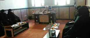 سرکشی مسئول نمایندگی ولی فقیه سپاه شاهرود از حوزه صدیقه کبری(س)