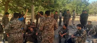 اردوی آموزش تکمیلی بسیجیان آران وبیدگل برگزار شد