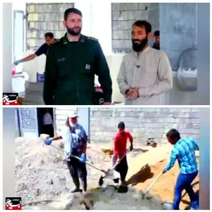 گرو جهادی شهید پاکزاد حوزه یاسر شهر رازجغرافیا محور می&zwnj;باشد