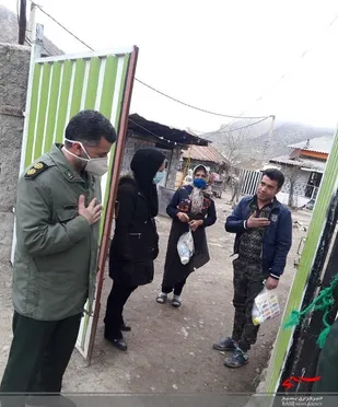 ۱۰۰ بسته بهداشتی در روستای محروم چتن نوشهر توزیع شد + تصاویر