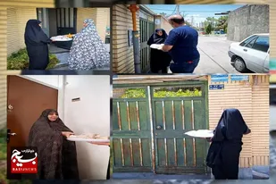 از برپایی ایستگاه صلواتی تا کمک های مومنانه در سرخه