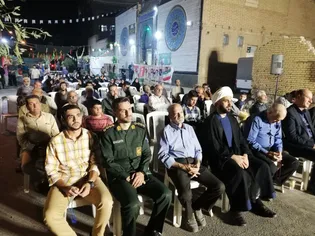 عطر شهادت در مسجد سلمان فارسی؛ برگزاری هشتمین یادواره شهدای اهواز