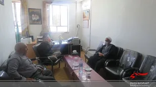 بازدید مسئول نمایندگی ولی فقیه سپاه جواد الائمه(ع)خراسان شمالی از سپاه شیروان