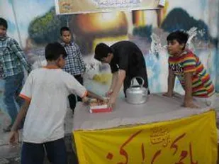 برپائی ایستگاه فرهنگی و صلواتی به مناسبت شهادت امام رضا(ع) در شاهرود