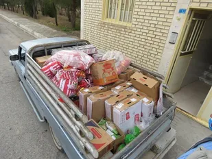 توزیع ۲۵۰۰بسته معیشتی کمک مومنانه ویژه نیازمندان در شهرستان خمین/کمک های مومنانه مروج فرهنگ مردم یاری و مردم داری