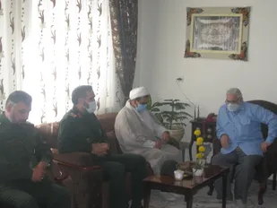 دیدار سردار فرجی با رزمندگان و آزادگان شهرستان فاروج