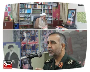 پیام مشترک فرمانده و مسئول دفتر نمایندگی ولی فقیه در لشکر عملیاتی ۷ ولی عصر (عج) خوزستان بمناسبت روز خبرنگار