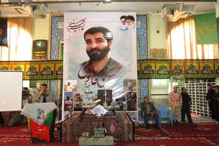 نخستین سالگرد شهادت شهید &laquo;محسن فانوسی&raquo; در همدان