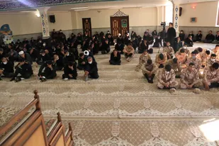 مراسم عزاداری روز ششم محرم در سپاه انصارالمهدی (عج)استان زنجان برگزار شد + تصویر