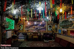 حسینیه &laquo;بیت&zwnj;الشهدا&raquo; با سرانگشت شهید گمنام تکمیل شد