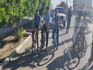 مسابقات دوچرخه سواری به همت معاونت تربیت بدنی سپاه چابهار برگزار شد
