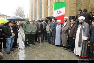 راهپیمایی یوم الله ۲۲بهمن مردم بخش زرین دشت نهاوند