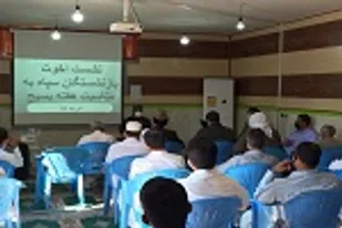 نشست اخوت پاسداران بازنشسته شهرستان دلگان برگزار شد