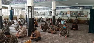دیدار مسئول نمایندگی ولی فقیه سپاه ناحیه دالاهو با فرماندهان پایگاه