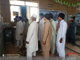 برپایی نمایشگاه طرح اسوه در شهر اسفندک