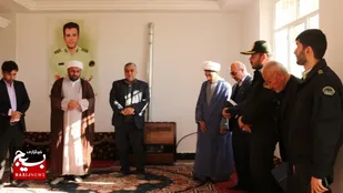 دیدار با خانواده معظم شهیدان در اردل