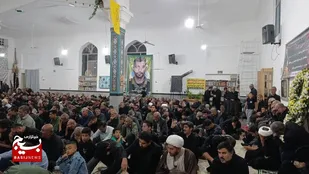 مراسم بزرگداشت شهید &laquo;میلاد ملک&raquo; در شهر مجن+ تصاویر