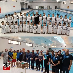 مسابقات شنای نونهالان و نوجوانان در فارسان