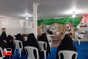برگزاری نشست جهاد تبیین در پایگاه مطهره فامنین