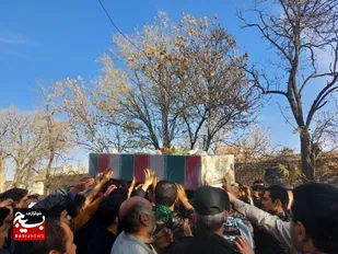 شهرستان جوین معطر به عطر شهید گمنام/طنین فریاد یابن الحسن ندبه خوانان مسجد آق قلعه&zwnj; در حضور مهمان ویژه از عملیات والفجر هشت
