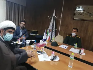 نشست هماهنگی جهت برگزاری اردوی جهادی بهداشتی درمانی در روستای محروم پراشکفت بویراحمد
