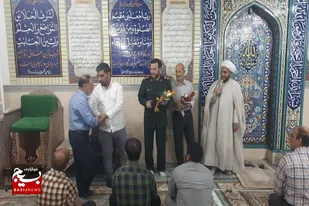 مراسم تجلیل از فرهنگیان بسیجی در سرخه برگزار شد