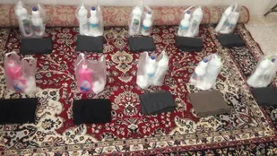 توزیع کمک&zwnj;های مومنانه حوزه مقاومت ریحانه الرسول (س) در بخش مروست