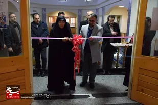 افتتاح نمایشگاه و فروشگاه عرضه محصولات فرهنگی و هنری مشاغل خانگی بانوان در همدان