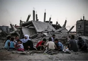 شما هم دعوتید به ضیافت افطاری فلسطینی