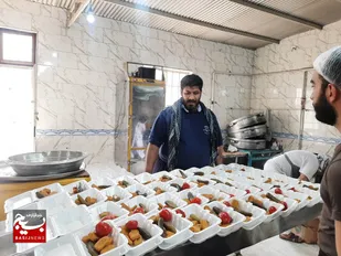 روزانه بیش از ۳۹۰۰ غذا  طبخ و توزیع می شود&nbsp;&nbsp;