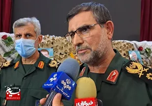 دریادار تنگسیری درگذشت مادر شهید بیژن گُرد را تسلیت گفت