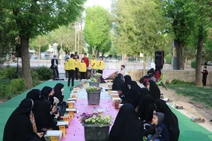 تجلی معنویت نسل فیروزه ای در شاهین شهر