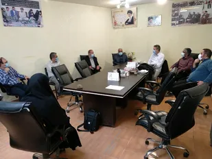 برگزاری جلسه هیئت اندیشه ورز بسیج صنعت و معدن سپاه شهداء استان آذربایجان غربی