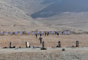 تمرین عملی آمادگی دفاعی دانش آموزان در شهرکرد