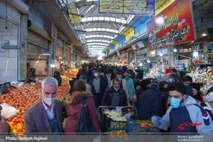 حال و هوای بازار همدان در آخرین یلدای قرن
