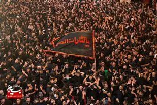 گزارشی از برگزاری مراسم نذری دهه نودی&zwnj;ها در شهرستان فردیس/ دهه نودی&zwnj;های فردیسی پای کار مکتب امام حسین (ع)