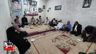 سرکشی ازخانواده شهید غلامرضا سلیمی