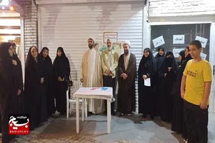 برپایی میز خدمت &laquo;پویش بعثت خدمت&raquo; در میدان امام خمینی(ره) بهار